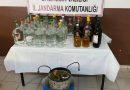JANDARMA’DAN KAÇAK ALKOL OPERASYONU