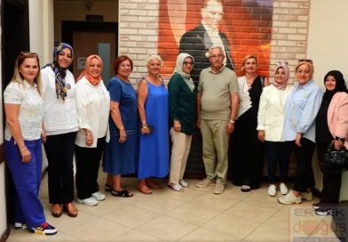 KADIN MUHTARLAR’DAN MUHTAR BAYCAN’A ZİYARET