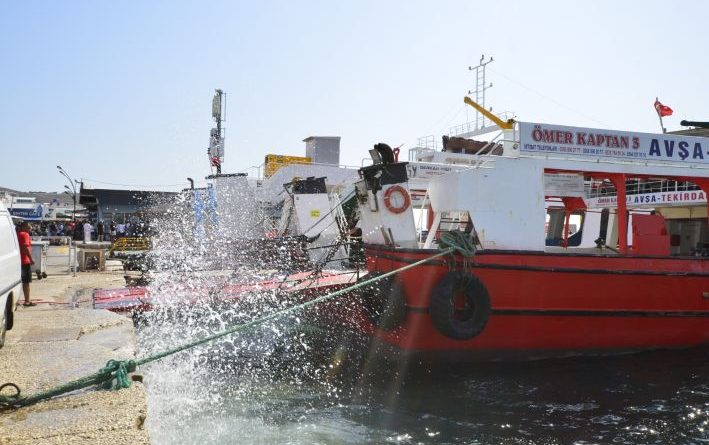 Şiddetli Rüzgar Avşa İstanbul ve Tekirdağ Feribot Seferlerini İptal Ettirdi!