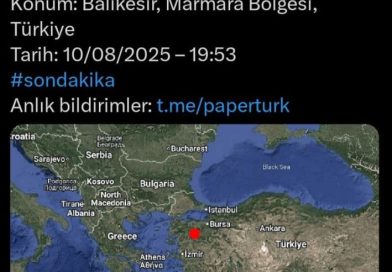 SINDIRGI’DA 6,1’LİK DEPREM