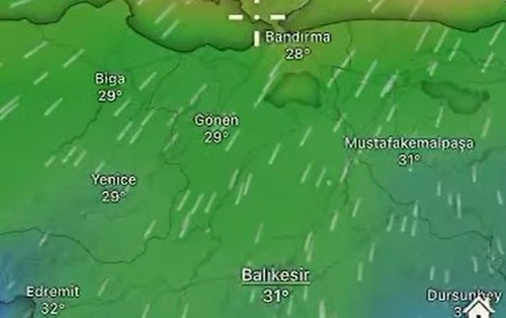 ERDEK ve ADALAR İÇİN KUVVETLİ POYRAZ UYARISI