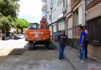 ALTYAPI İNŞAATI KALDIĞI YERDEN DEVAM
