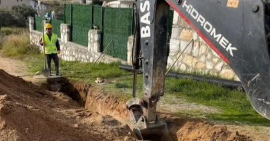 BASKİ’DEN AVŞA/YİĞİTLER’E ALTYAPI ÇALIŞMASI