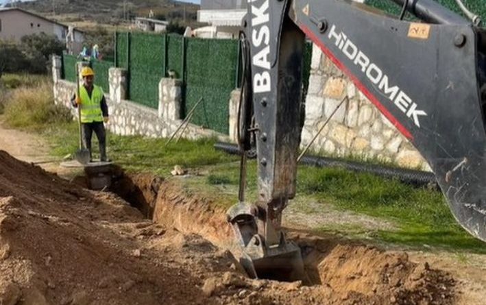 BASKİ’DEN AVŞA/YİĞİTLER’E ALTYAPI ÇALIŞMASI