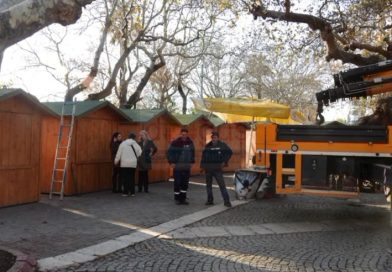 ERDEK CUMHURİYET MEYDANI’NA YILBAŞI PAZARI