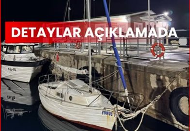 ÇUĞRA’DA TONOZU KOPAN TEKNE SÜRÜKLENEREK OCAKLAR AÇIKLARINDA BULUNDU