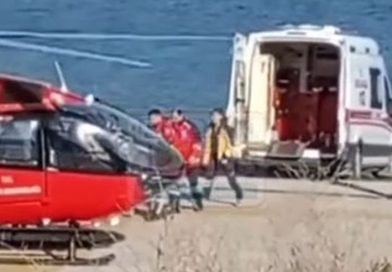 ACİL VAKA AVŞA’DAN HELİKOPTERLE SEVK EDİLDİ