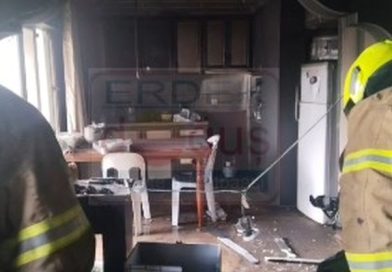 ORKİDE SİTESİ’NDE YANGIN