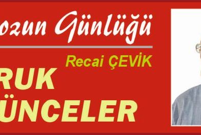 ISTAKOZUN GÜNLÜĞÜ – SAVRUK DÜŞÜNCELER