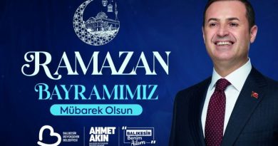 Başkan Akın’dan Ramazan Bayramı Mesajı “Sofralarımızı Paylaştık, Yüreklerimizi Isıttık”