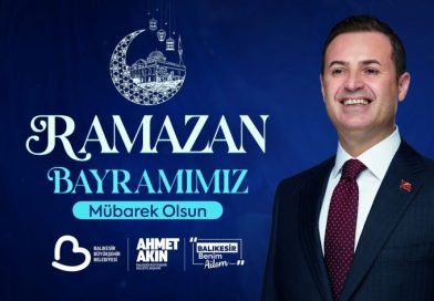 Başkan Akın’dan Ramazan Bayramı Mesajı “Sofralarımızı Paylaştık, Yüreklerimizi Isıttık”