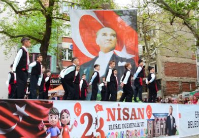 23 Nisan Ulusal Egemenlik ve Çocuk Bayramı Kutlandı