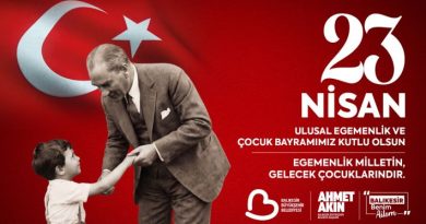 Başkan Akın’dan 23 Nisan Mesajı