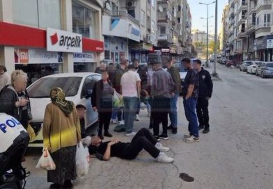 HÜKÜMET CADDESİ’NDE MOTOSİKLET KAZASI