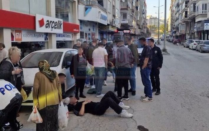 HÜKÜMET CADDESİ’NDE MOTOSİKLET KAZASI