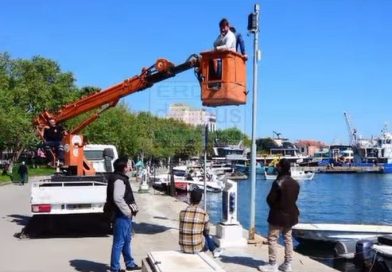 LİMANA İLAVE GÜVENLİK KAMERALARI BAĞLANDI