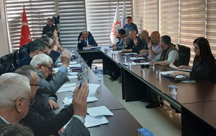 BELEDİYE MECLİSİ MAYIS GÜNDEMİ İÇİN TOPLANDI