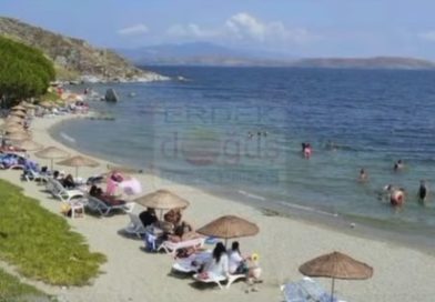 AVŞA SAHİLLERİNDE CAM TEHLİKESİ