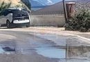 NARLI GİRİŞİNDEKİ SU PATLAĞI HAFTALARDIR ONARILMAYI BEKLİYOR