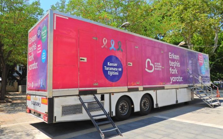 KADINLAR İÇİN SAĞLIK TARAMASI “MOBİL KETEM” ERDEK’TE