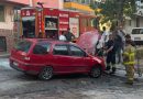 KANDİL ÇEŞME’DE SEYİR HALİNDEKİ OTOMOBİL ALEV ALDI
