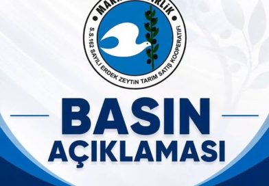 ZEYTİN KOOPERATİFİNDEN KAMUOYUNA BASIN AÇIKLAMASI