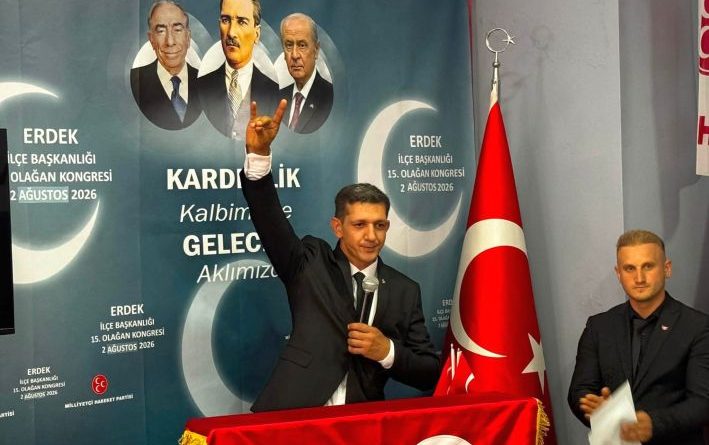ERDEK MHP’DE ÖZHAN ERDEN DÖNEMİ BAŞLADI