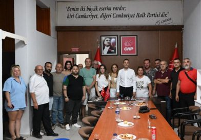 BAŞKAN AKIN’DAN CHP ERDEK ZİYARETİ