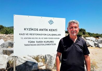 Tarihçi Rıdvan Şükür, Kyzikos Antik Kentinde yürüdü ve fotoğraf çalışması yaptı