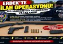 BAĞ EVİNDEN RASTGELE ATEŞ.!  POLİS SİLAHLARA EL KOYDU