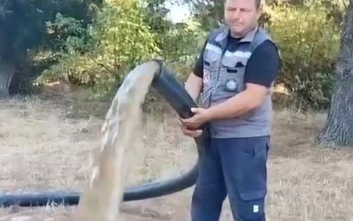ERDEK ZEYTİN ÜRETİCİSİNE CAN SUYU