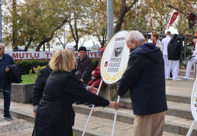 29 EKİM CUMHURİYET BAYRAMI ÇELENK TÖRENİ