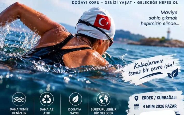 “TEMİZ DENİZ” İÇİN KULAÇ ATTILAR